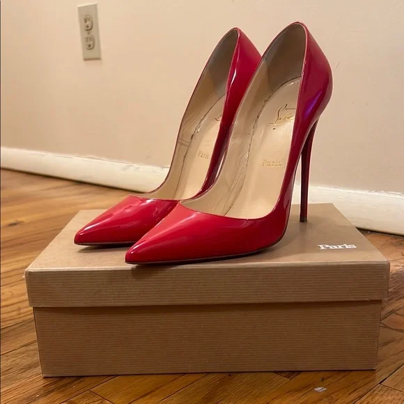 Christian Louboutin | Shoes | Christian Louboutin Red Patent  display picture 1